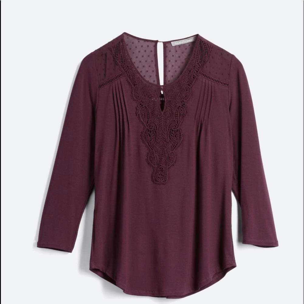 Daniel Rainn crochet top